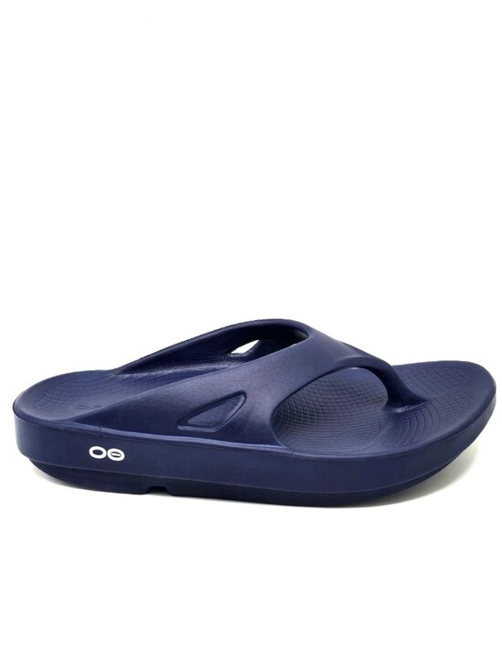 OOFOS Original Recovery Blue Flip Flop Thong Sandals Shoes Men\'s 6 Women\'s 8 main image 11